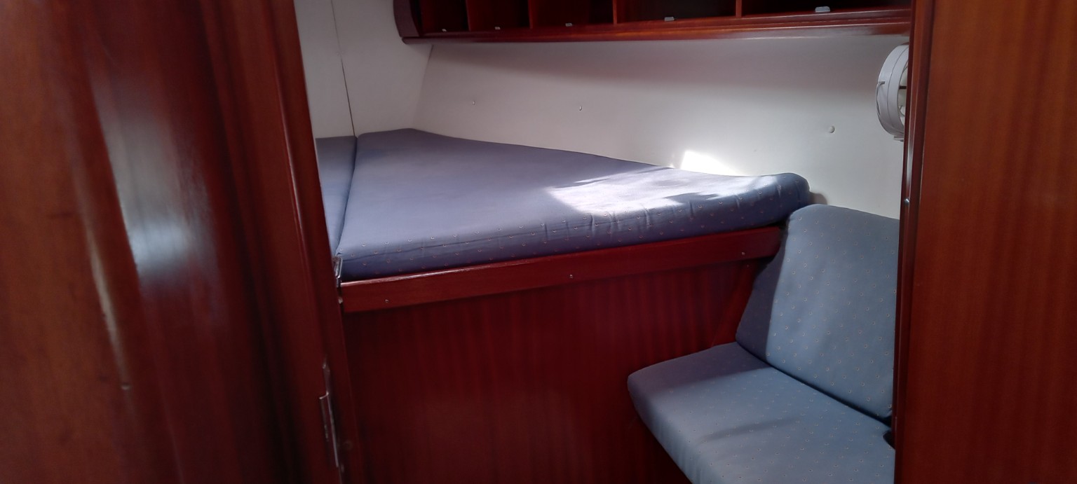 La cabine avant