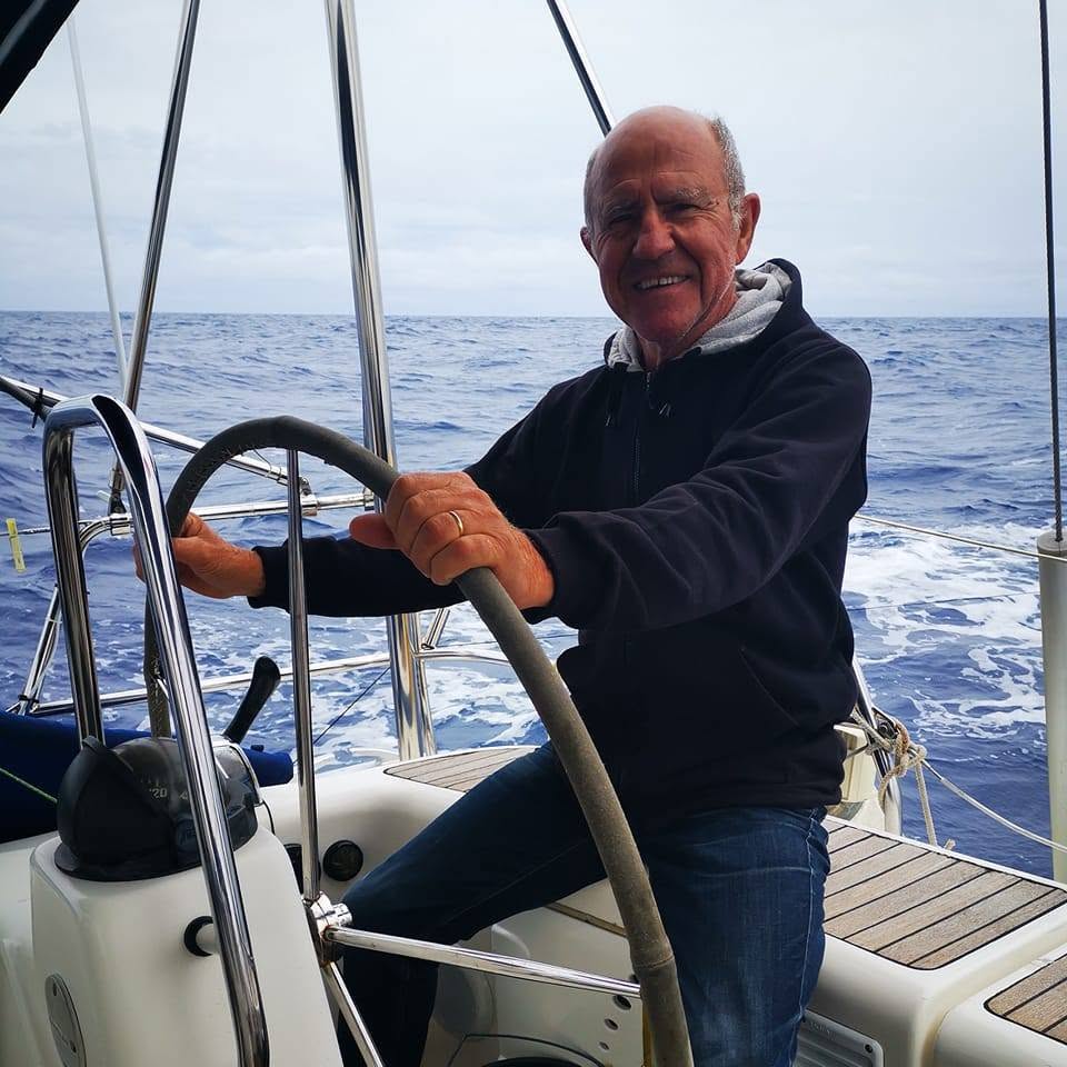 Bernard à la barre de MARVEDA
