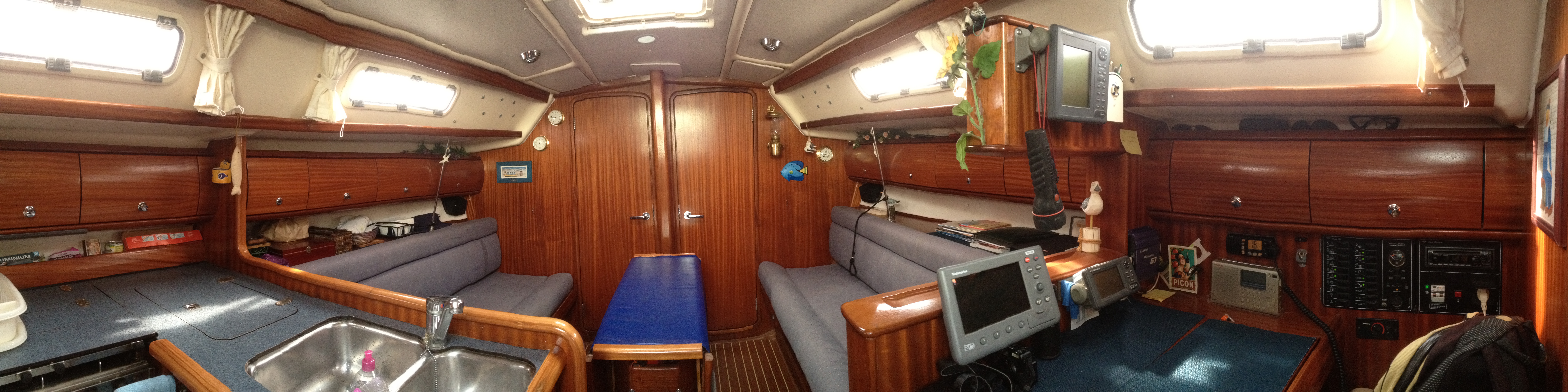 Vue carré et banquette transformable